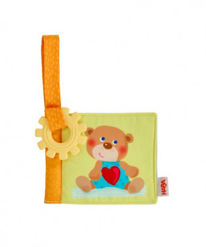 LIVRE EN TISSU POUR POUSSETTE PREMIERS MOTS