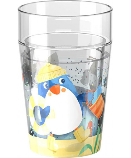 GOBELET SCINTILLANT PINGOUIN