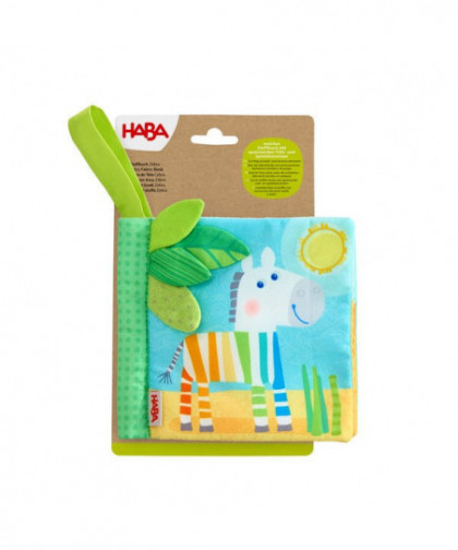 LIVRE EN TISSU ZÈBRE