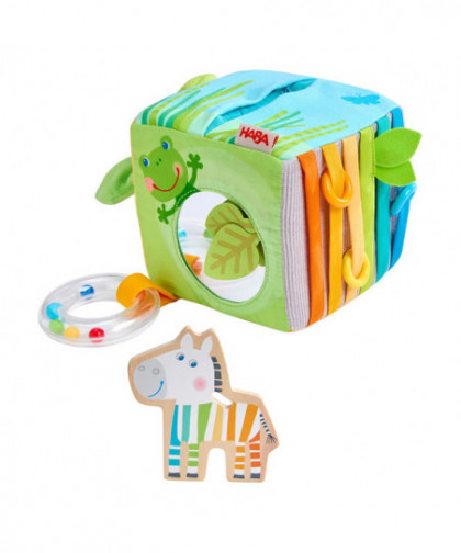 CUBE D'ÉVEIL ZÈBRE