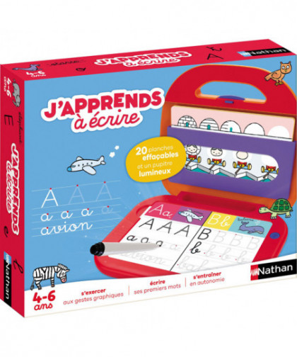 J'APPRENDS À ÉCRIRE