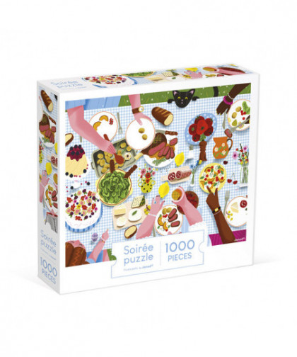 PUZZLE REPAS DE FAMILLE - 1000 PCS