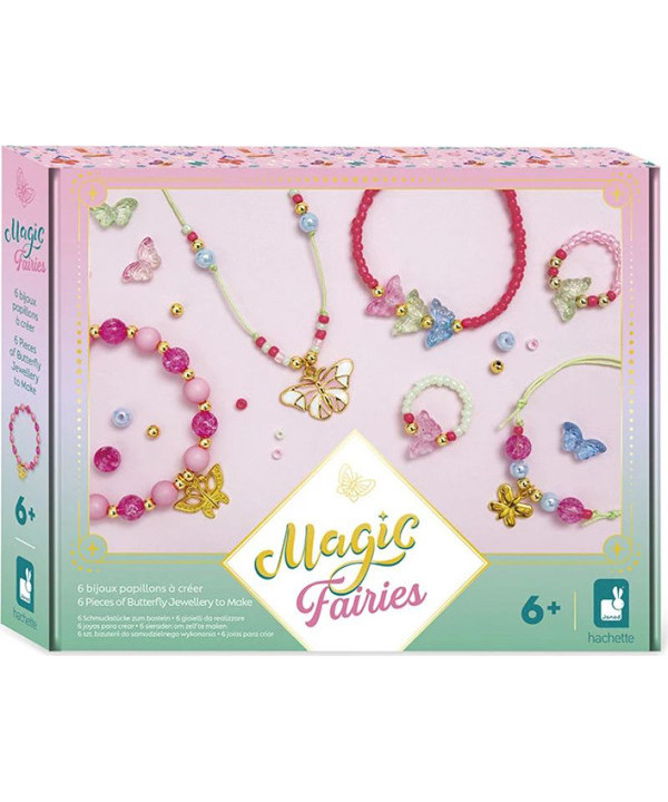 MAGIC FAIRIES - 6 BIJOUX JOLIS PAPILLONS