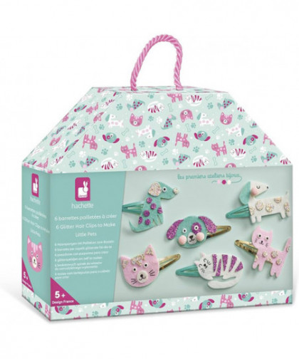 6 BARRETTES A CREER - LITTLE PETS