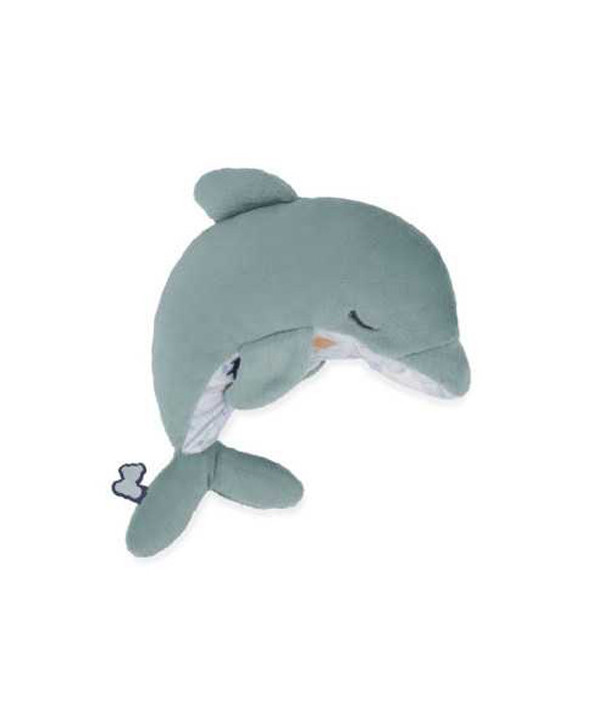 PELUCHE BIEN-ETRE DAUPHIN - BOUILLOTTE AMOVIBLE