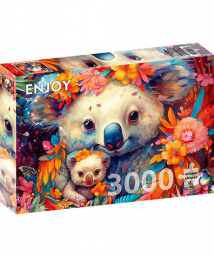 PUZZLE 3000 PCS - KOALA KUDDLES