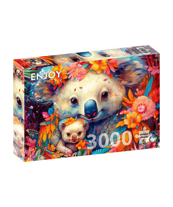 PUZZLE 3000 PCS - KOALA KUDDLES