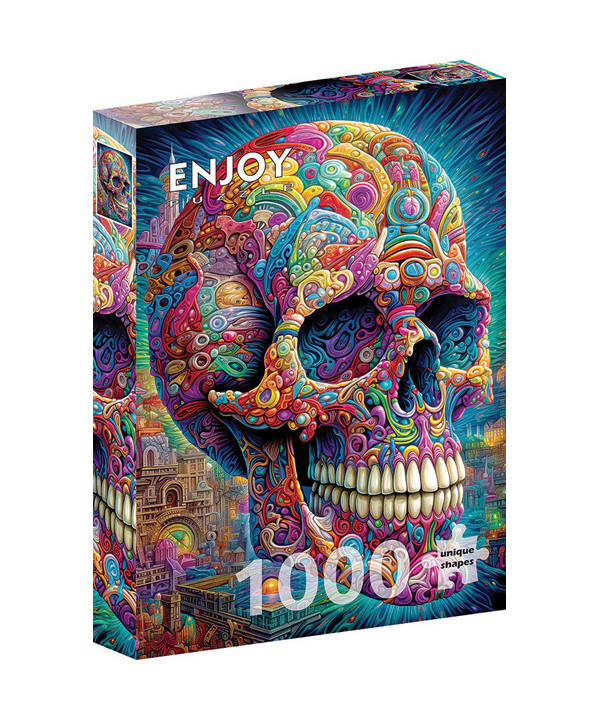 PUZZLE 1000 PCS - QUIRKY SKULL