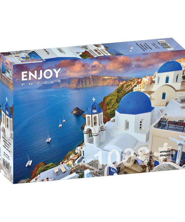 PUZZLE 1000 PCS - SEA VIEW THROUGH THE ARCH