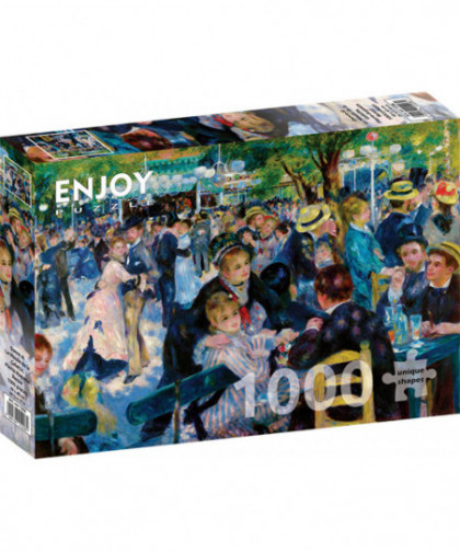 PUZZLE 1000 PCS - AUGUSTE RENOIR - BAL DU MOULIN DE LA GALETTE