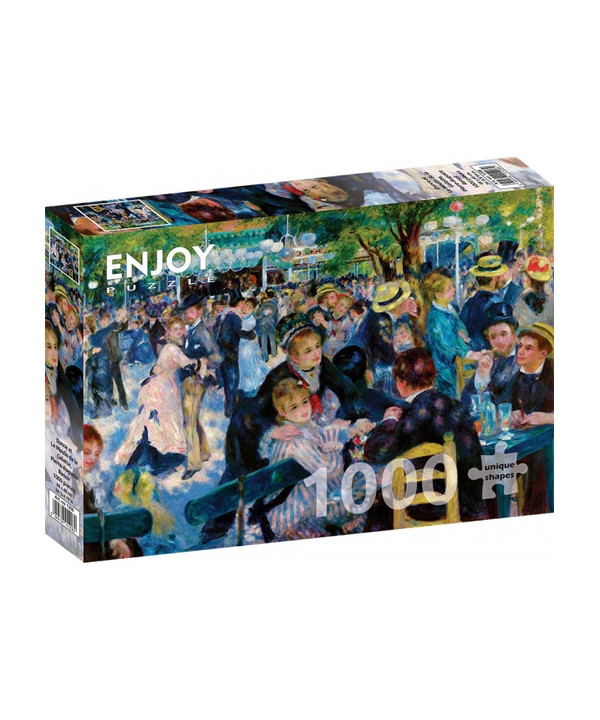 PUZZLE 1000 PCS - AUGUSTE RENOIR - BAL DU MOULIN DE LA GALETTE