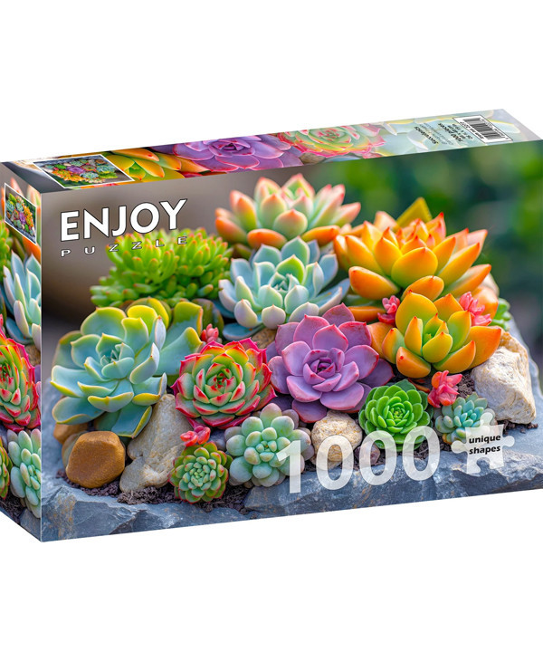 PUZZLE 1000 PCS – SUCCULENTS