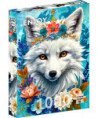 PUZZLE 1000 PCS - BLOOMING SNOW FOX