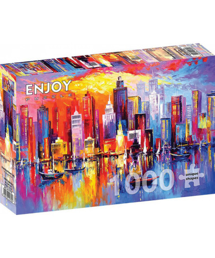 PUZZLE 1000 PCS - EVENING NEW YORK
