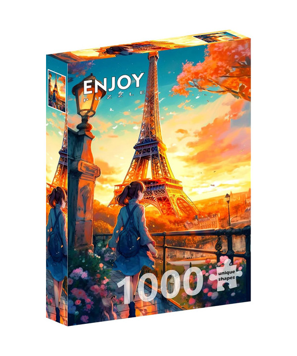 PUZZLE 1000 PCS - PARISIAN WANDERLUST