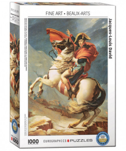 PUZZLE 1000 PCS - JACQUES LOUIS DAVID - NAPOLEON CROSS