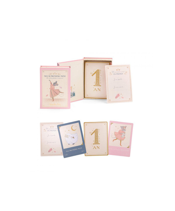 CARTES MES 12 PREMIERS MOIS LA PETITE ÉCOLE DE DANSE