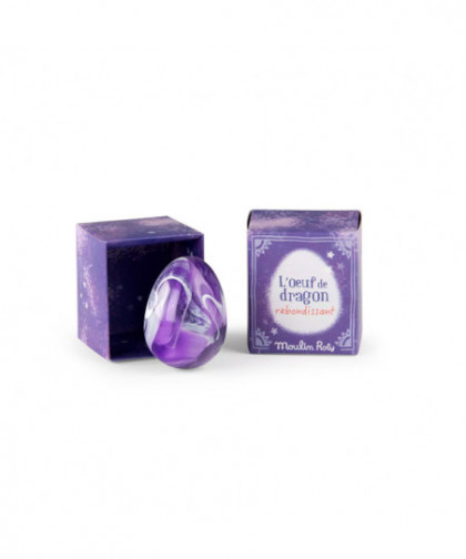 OEUF DE DRAGON REBONDISSANT VIOLET LES PETITES MERVEILLES