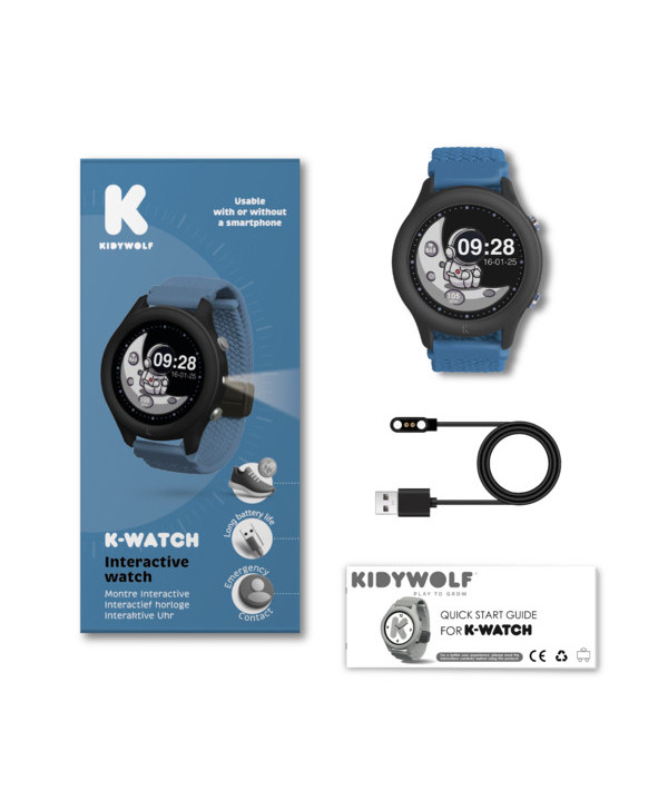 KIDYWATCH - MULTIFUNCTION SMARTWATCH - BLUE