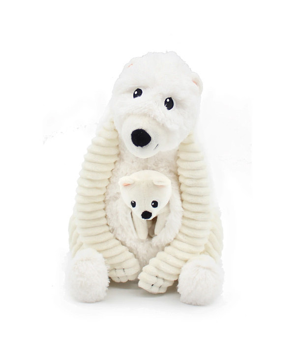 GROBIDOU L'OURS POLAIRE MAMAN & BEBE