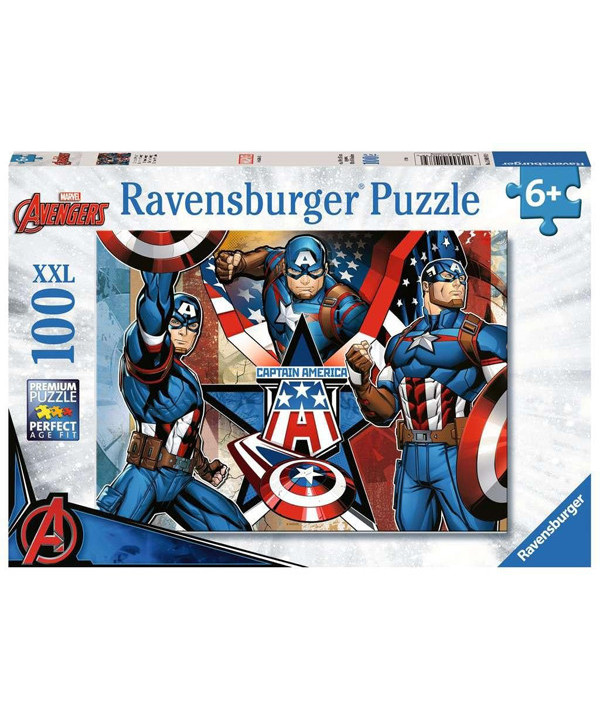 PUZZLE 100 PCS XXL - CAPTAIN AMERICA