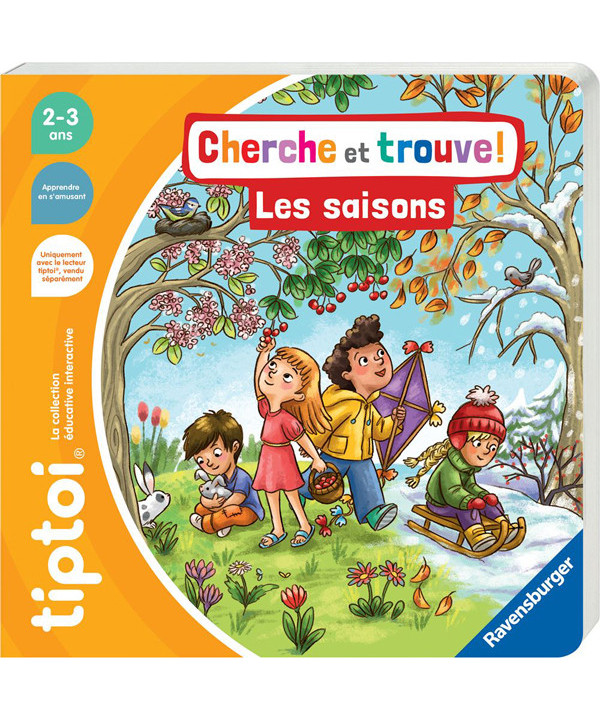 TIPTOI - CHERCHE ET TROUVE - LES SAISONS