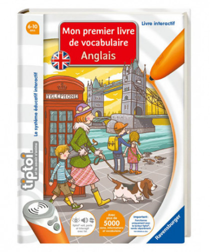 TIPTOI - MON PREMIER LIVRE DE VOCABULAIRE ANGLAIS