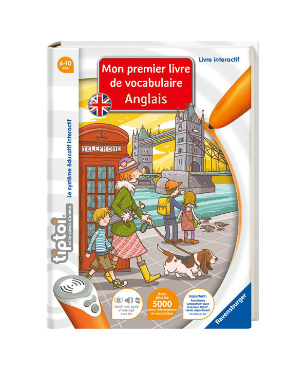 TIPTOI - MON PREMIER LIVRE DE VOCABULAIRE ANGLAIS