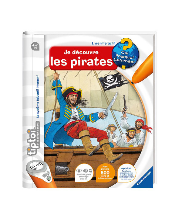 TIPTOI - JE DÉCOUVRE LES PIRATES
