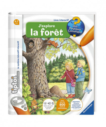 TIPTOI - J'EXPLORE LA FORÊT