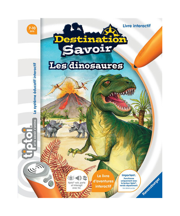 TIPTOI - DESTINATION SAVOIR - LES DINOSAURES