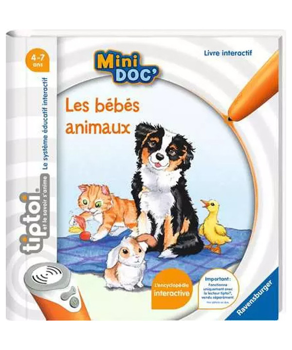 TIPTOI - MINI DOC' - LES BÉBÉS ANIMAUX