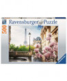 PUZZLE 500 PCS - LE PRINTEMPS À PARIS