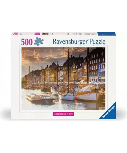 PUZZLE 500 PCS - SONNENUNT IN KOPENHAGEN