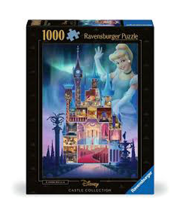 PUZZLE 1000 PCS - DISNEY CASTLES: CINDERELLA