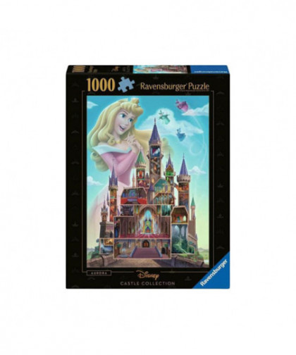 PUZZLE 1000 PCS - DISNEY CASTLES: AURORA