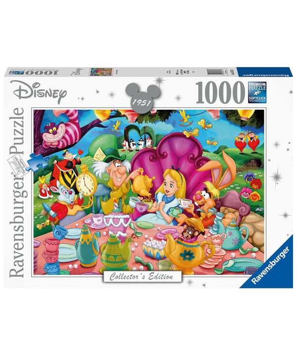 PUZZLE 1000 PCS - WD: ALICE AU PAYS DES MERVEILLE