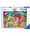 PUZZLE 1000 PCS - WD: ALICE AU PAYS DES MERVEILLE