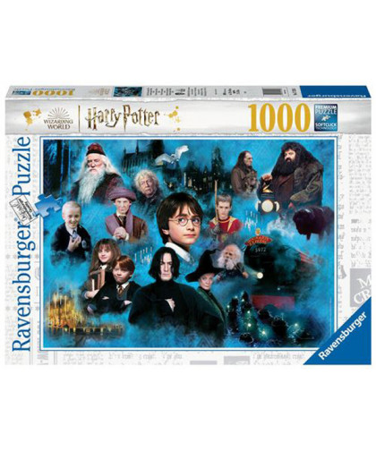 PUZZLE 1000 PCS - HP: LE MONDE DE HARRY POTTER