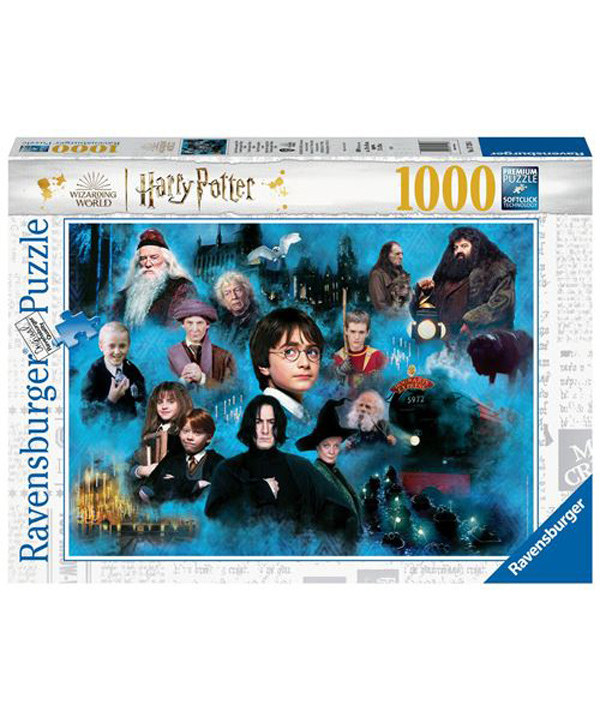 PUZZLE 1000 PCS - HP: LE MONDE DE HARRY POTTER