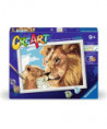 CREART - LION AND BABY
