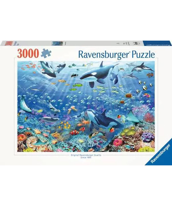 PUZZLE 3000 PCS - SOUS L'EAU