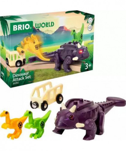 BRIO - DINOSAUR ATTACK SET