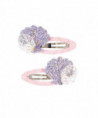 PINCES À CHEVEUX RHODE - COQUILLE ROSE LILAS