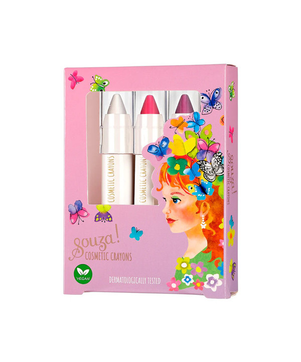BEAUTY SET BUTTERFLY - CRAYONS POUR LE CORPS