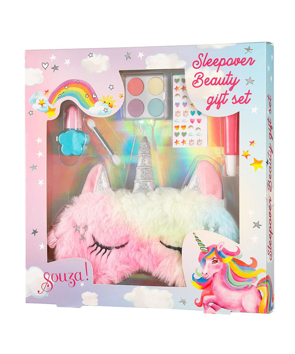 BEAUTY SET UNICORN - MAKE-UP SET + MASQUE DE NUIT