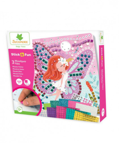 STICK & FUN - MOSAÏQUES - FÉES