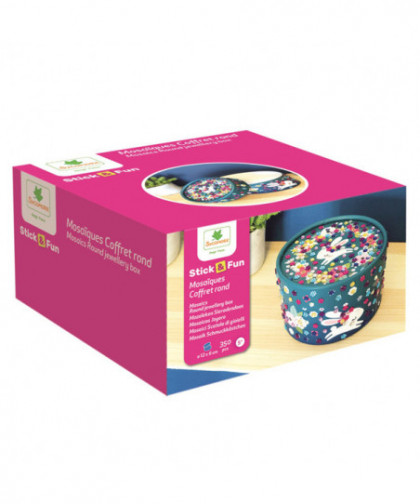 STICK & FUN - MOSAÏQUES - COFFRET À BIJOUX
