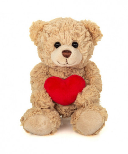 OURS AVEC COEUR - BEIGE