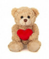 OURS AVEC COEUR - BEIGE